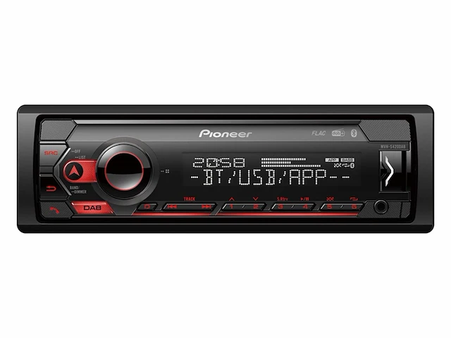 Pioneer mvh-s420dab autoradio met dab+ zwart - afbeelding 1 van  5