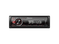 Pioneer mvh130daban met dab antenne, 1din autoradio met rds en dab+, usb, auxingang, lage inbouwdiepte - afbeelding 1 van  4