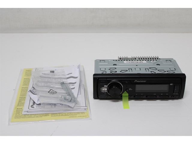 Pioneer mvh130daban met dab antenne, 1din autoradio met rds en dab+, usb, auxingang, lage inbouwdiepte - afbeelding 3 van  4