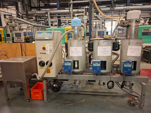 Piovan - td610/3xt50 - drooginstallatie - afbeelding 1 van  11