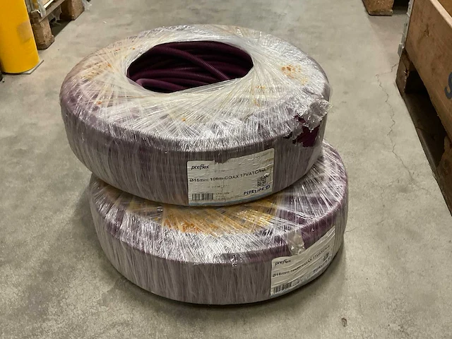 Pipelife 16mm coax rollen preflex (2x) - afbeelding 1 van  2
