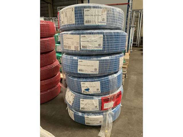 Pipelife preflex u/utp cat6 rollen bedrade utp kabel (6x) - afbeelding 2 van  3