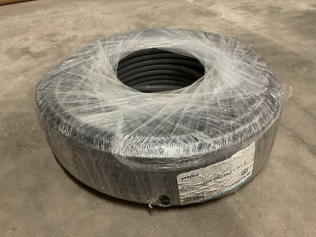 Pipelife preflex vd 1x2.5 + 1x1.5 rol á 100m voorbedrade flexbuis - afbeelding 1 van  2