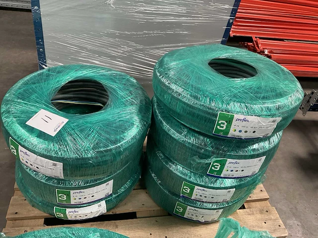 Pipelife preflex vd eca 3g2.5 + 1x 1,5 rollen bedrade installatiekabel (7x) - afbeelding 1 van  2