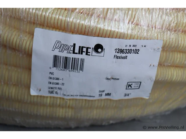 Pipelife pvc buis 19 mm - 100 meter - afbeelding 2 van  3