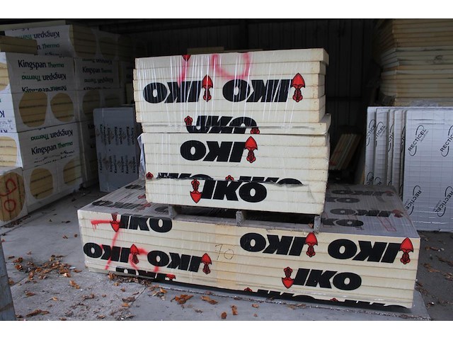 Pir isolatieplaten iko 70 en 80 mm in diverse afmetingen. - afbeelding 4 van  4