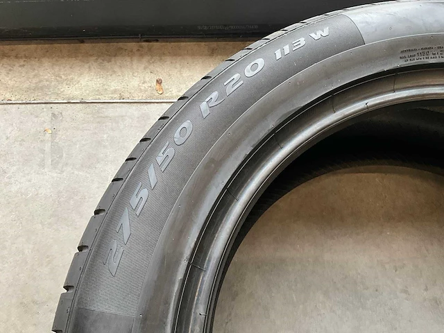 Pirelli "p zero" 275/50 r20 (2x) - afbeelding 5 van  7