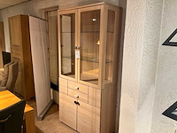 Pisa eiken vitrinekast - afbeelding 3 van  7