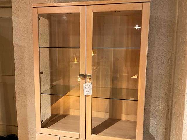 Pisa eiken vitrinekast - afbeelding 4 van  7