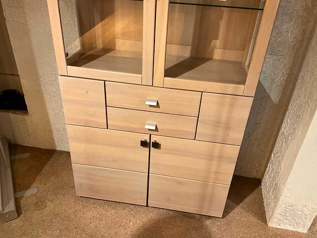 Pisa eiken vitrinekast - afbeelding 5 van  7