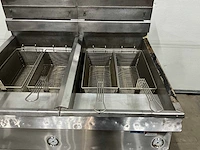 Pitco - 18 e dual - defecte dubbele gas friteuse - afbeelding 16 van  16