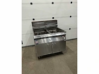 Pitco - 18 e dual - defecte dubbele gas friteuse - afbeelding 2 van  16