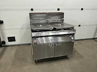 Pitco - 18 e dual - defecte dubbele gas friteuse - afbeelding 3 van  16