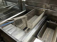 Pitco - 18 e dual - defecte dubbele gas friteuse - afbeelding 8 van  16