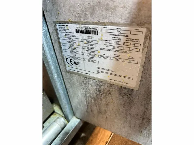 Pitco - 35c - 2 mands - friteuse - afbeelding 3 van  6