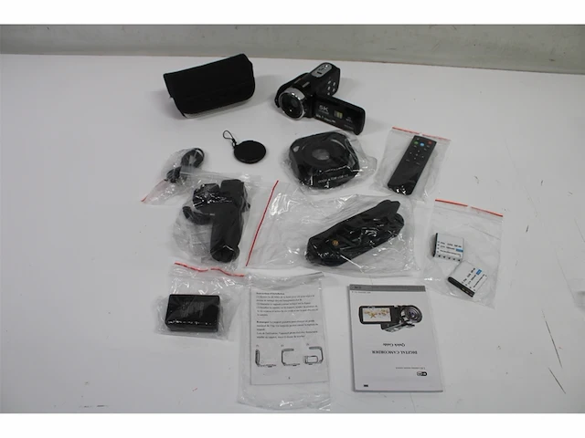 Pitiki videocamera 5k hd 64mp wifii vlogging camera voor youtube, 30fps webcam met ir nachtzicht - afbeelding 2 van  2