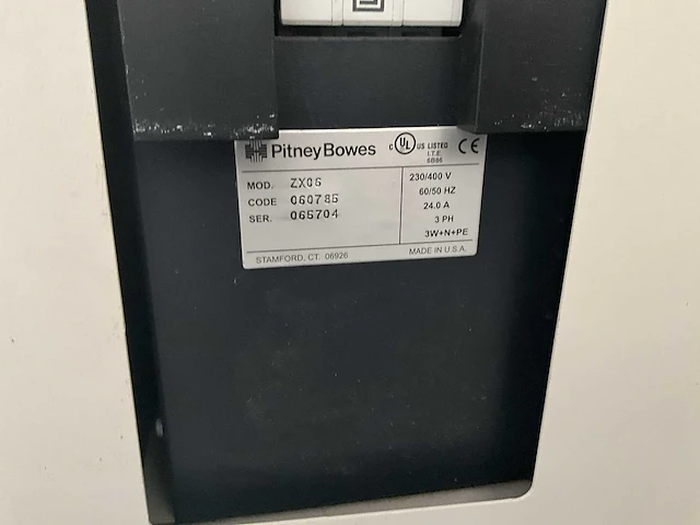 Pitney bowes fps12f couverteermachine / verpakkingslijn - afbeelding 20 van  35