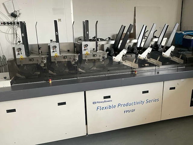 Pitney bowes fps12f couverteermachine / verpakkingslijn - afbeelding 33 van  35
