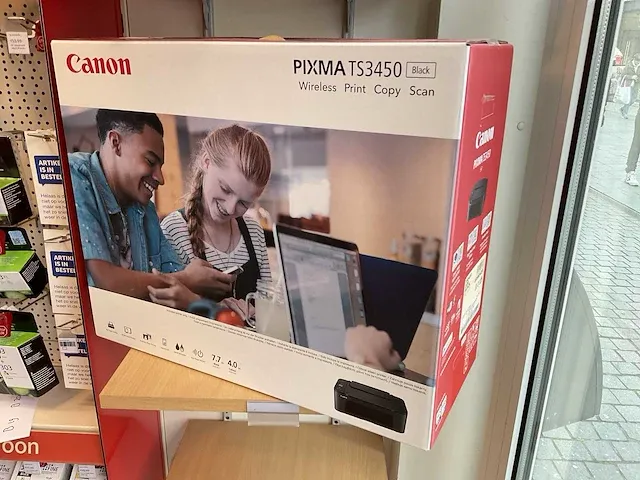 Pixma ts3450 inktjetprinter - afbeelding 1 van  5