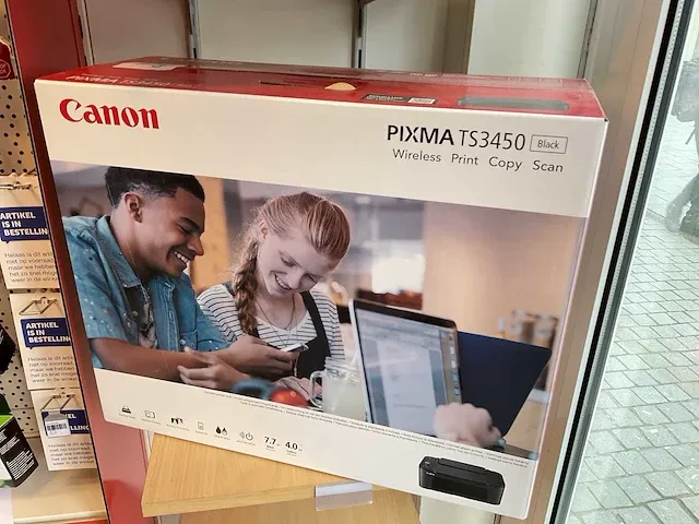 Pixma ts3450 inktjetprinter - afbeelding 2 van  5
