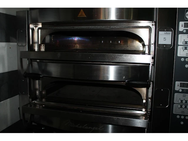 Pizza-oven tuppone ml435/2cd-c5-cp. bouwjaar 2021. 380v. - afbeelding 3 van  6