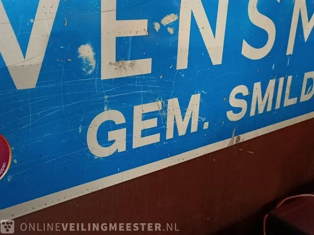 Plaatsnaambord bovensmilde, gem. smilde - afbeelding 2 van  2