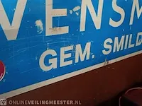 Plaatsnaambord bovensmilde, gem. smilde - afbeelding 2 van  2
