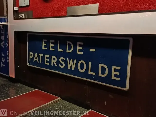 Plaatsnaambord eelde paterswolde - afbeelding 2 van  3