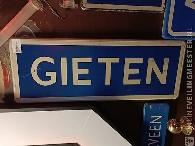 Plaatsnaambord, gieten - afbeelding 1 van  2
