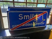 Plaatsnaambord smilde, gem. midden-drenthe - afbeelding 1 van  1