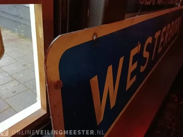 Plaatsnaambord westerbork - afbeelding 2 van  2