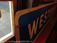 Plaatsnaambord westerbork - afbeelding 2 van  2
