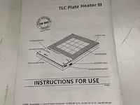 Plaatverwarmer camag , tlc plate heater iii - afbeelding 3 van  4