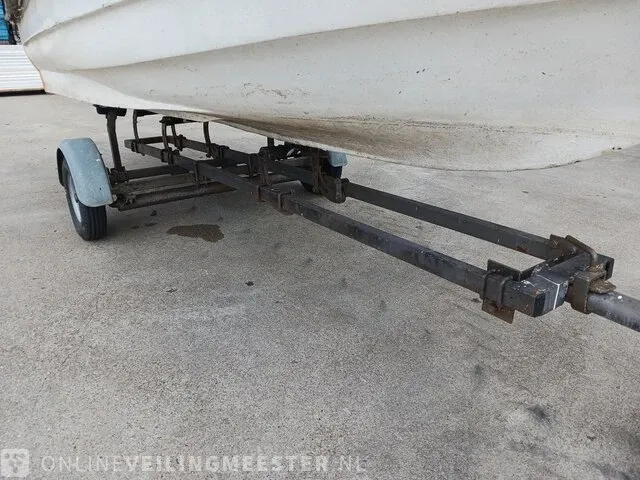 Placom 400 incl. trailer en yamaha 4 pk buitenboordmotor placom, 400, blauw - afbeelding 4 van  31