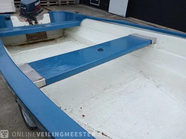 Placom 400 incl. trailer en yamaha 4 pk buitenboordmotor placom, 400, blauw - afbeelding 17 van  31