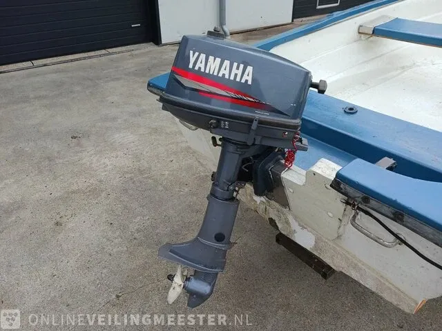 Placom 400 incl. trailer en yamaha 4 pk buitenboordmotor placom, 400, blauw - afbeelding 19 van  31
