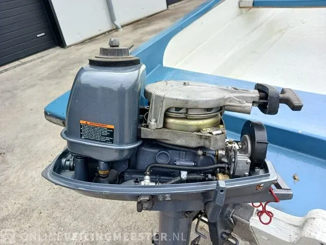 Placom 400 incl. trailer en yamaha 4 pk buitenboordmotor placom, 400, blauw - afbeelding 22 van  31