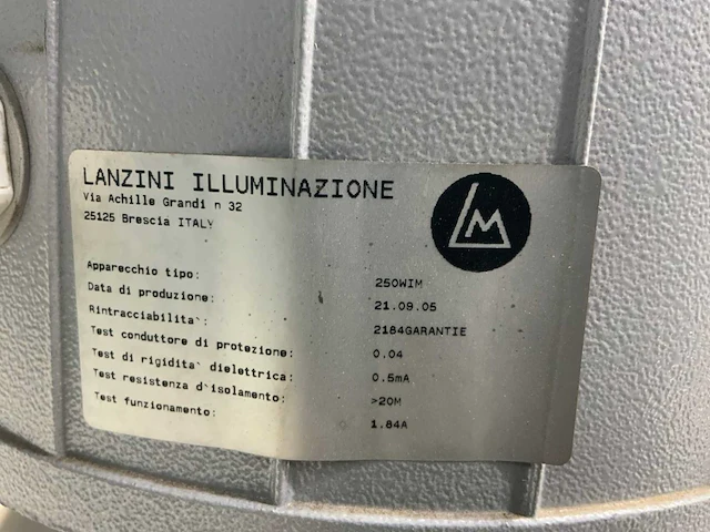 Plafond lampen (3x) - afbeelding 3 van  4