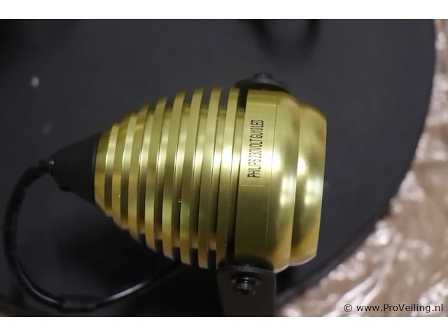 Plafondlamp - kleur zwart/goud - afbeelding 2 van  4