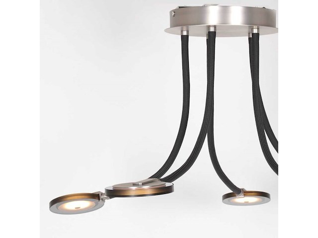 Plafondlamp, steinhauer, 3376st, grijs / chroom, 2025 - afbeelding 3 van  6