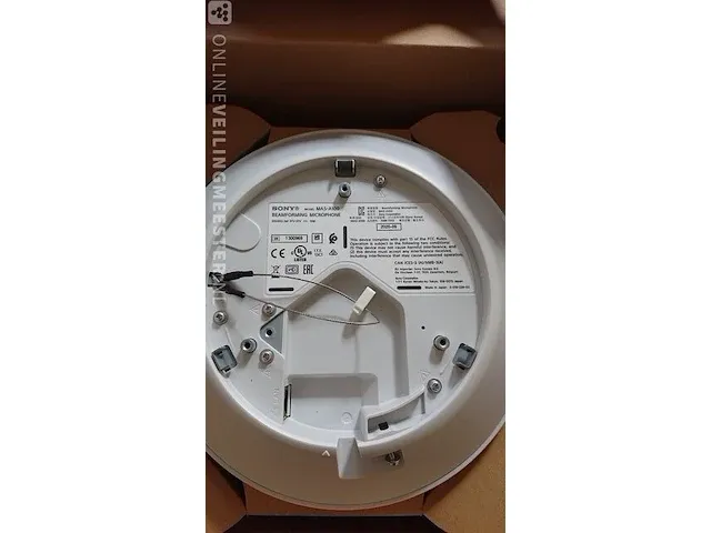 Plafondmicrofoon sony, mas-a100, wit - afbeelding 8 van  12