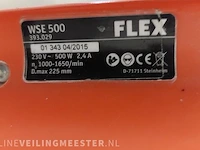 Plafondschuurmachine - 225mm - 230v flex powertools, wse500, bouwjaar 2015 - afbeelding 8 van  8