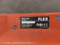 Plafondschuurmachine - 225mm - 230v flex powertools, wse500, bouwjaar 2016 - afbeelding 7 van  7