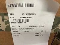 Plain encased seal (74x) - afbeelding 5 van  6
