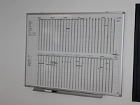 Planboard afm. 120 x 90 cm - afbeelding 1 van  2