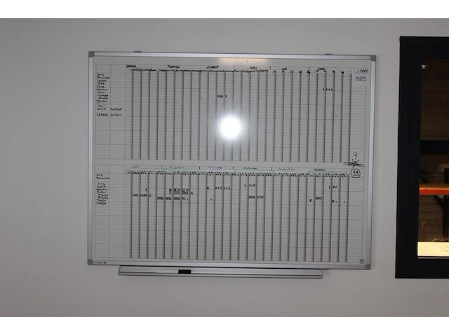 Planboard afm. 120 x 90 cm - afbeelding 2 van  2