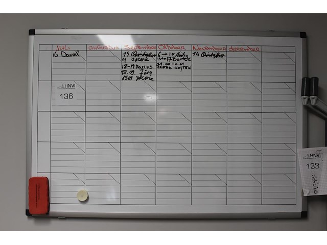 Planbord 90 x 60 cm. - afbeelding 1 van  1