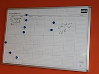 Planbord nobo. afmeting 90 x 60 cm - afbeelding 1 van  2