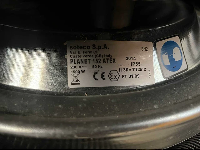 Planet 152 atex stofzuiger - afbeelding 4 van  4