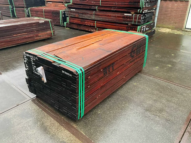 Plank fijn bezaagd 27x155 niové (20x) - afbeelding 1 van  6